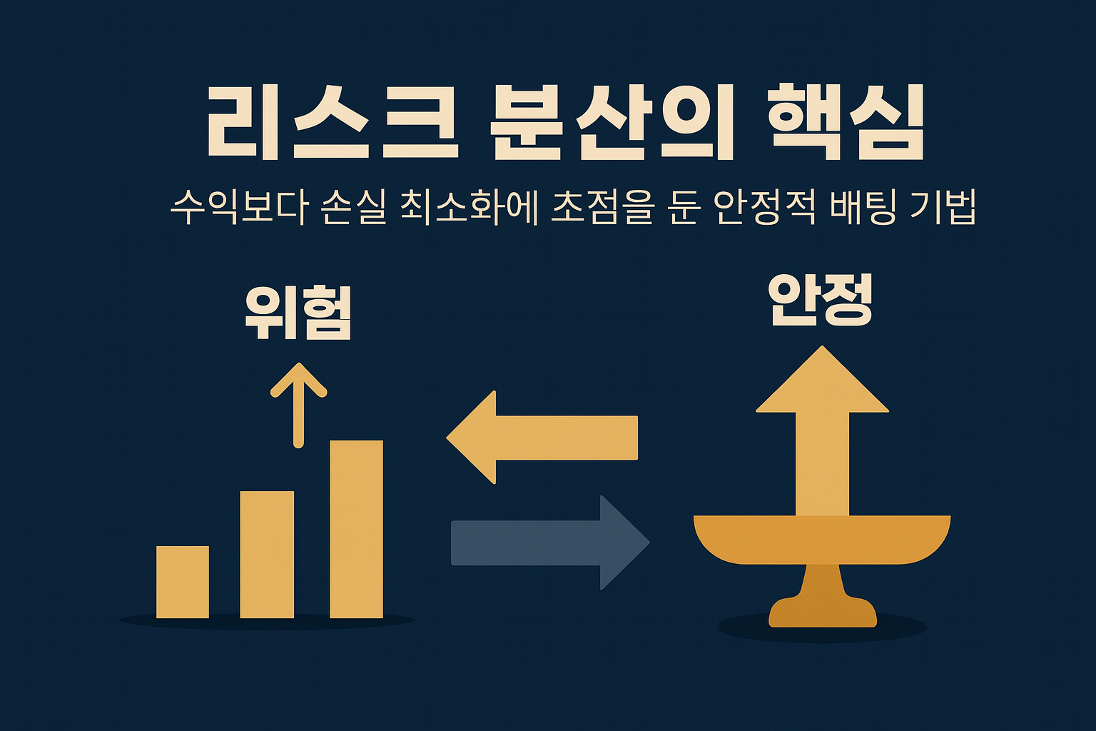 완벽히 계산된 배팅 전략 인포그래픽 – 리스크 분산과 수익 안정화를 강조한 토토 배팅 기법을 시각적으로 표현한 이미지