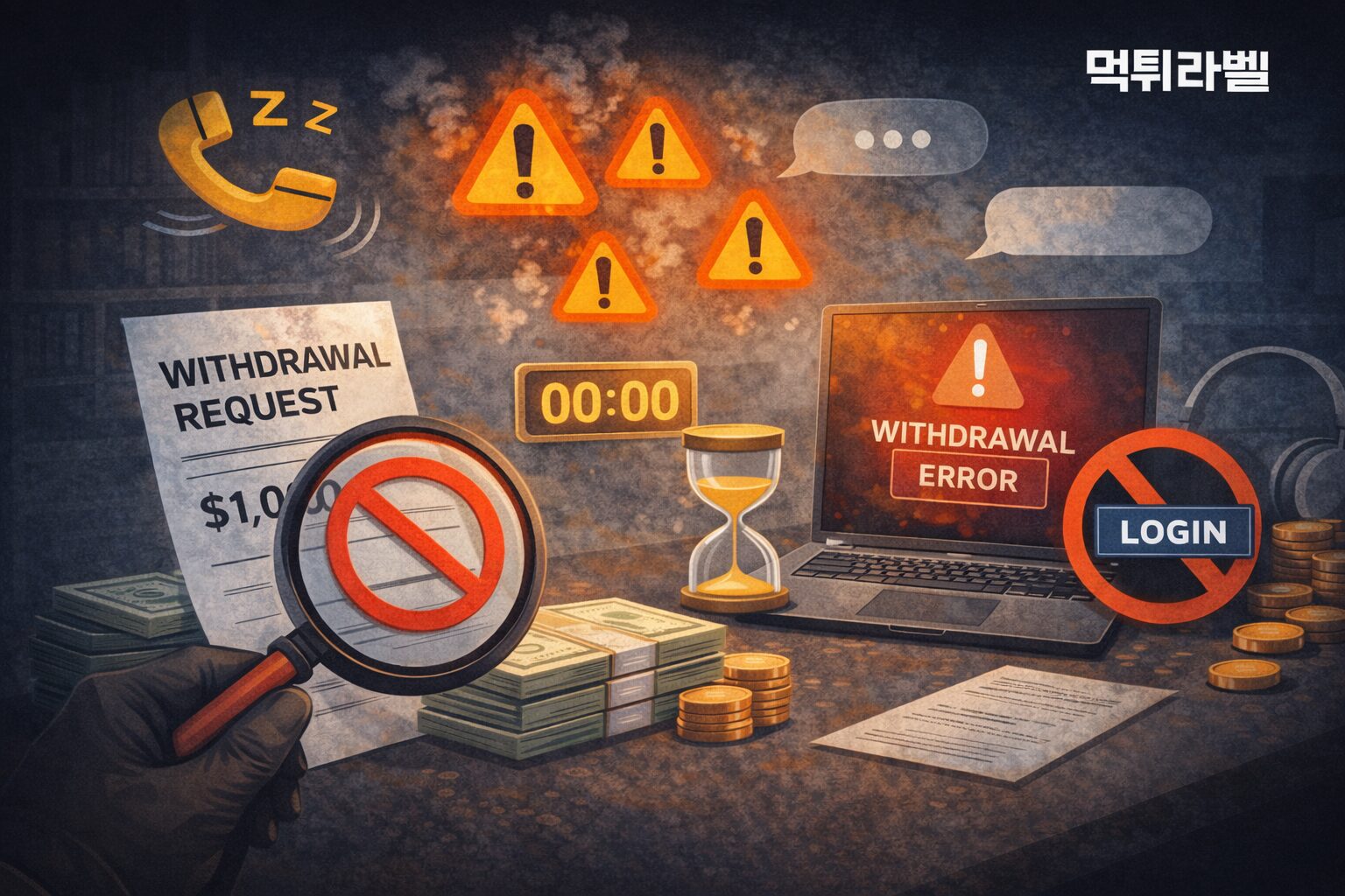 환전 단계에서 고객센터가 드러내는 토토사이트 먹튀 이상 징후 이미지
